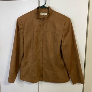 Amanda Smith Dresses Brown “suedes” jacket